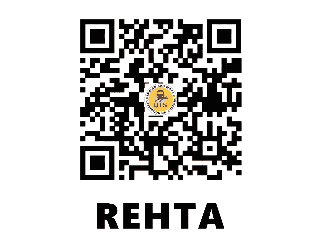 UTS QR Code for REHTA - RTS (NE - UTTAR PRADESH)